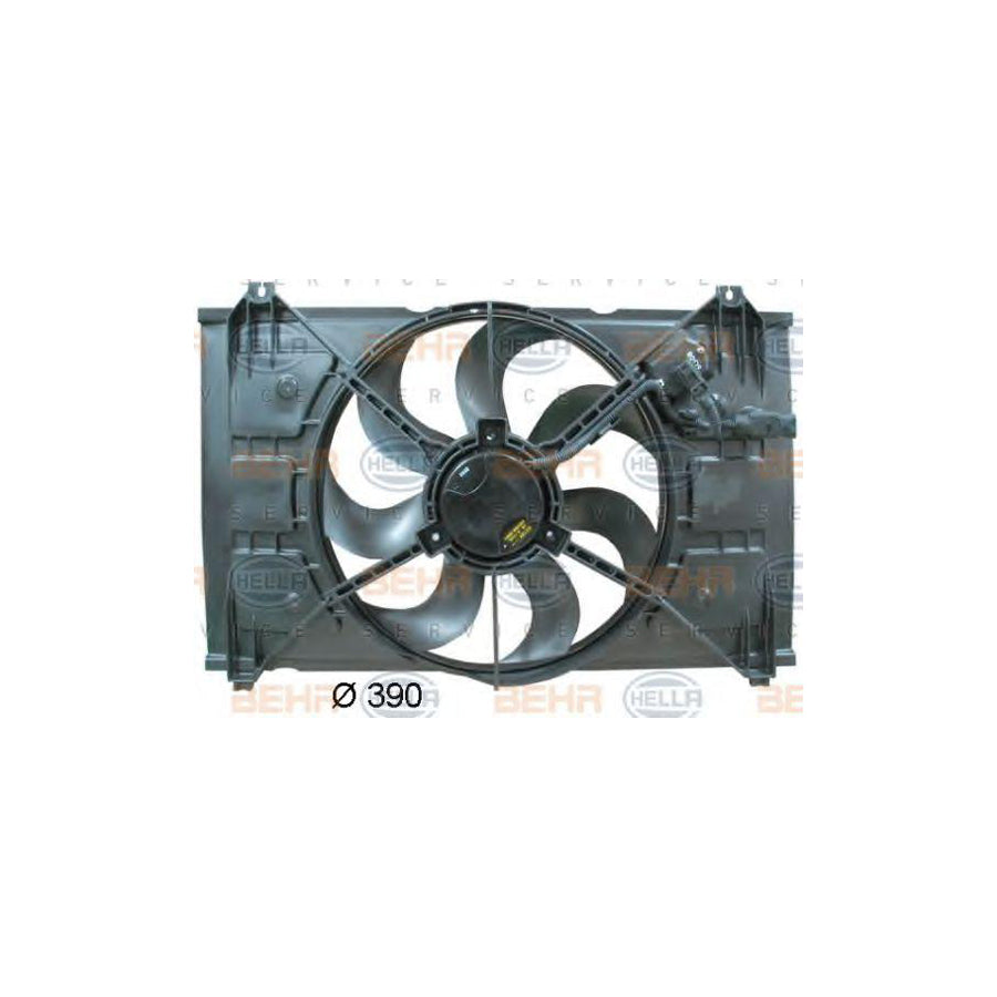 Hella 8EW 351 041-351 Fan, Radiator