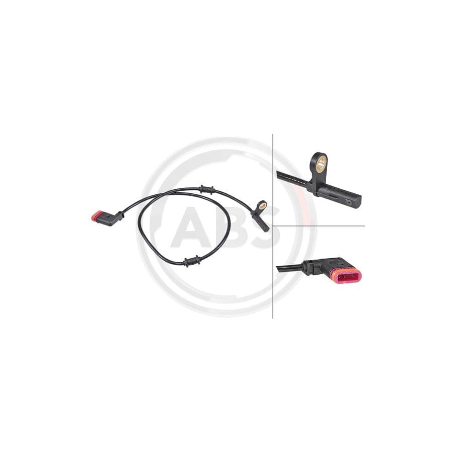 A.B.S. 30837 ABS Sensor suitable for MERCEDES-BENZ E-Class | ML Performance UK Car Parts