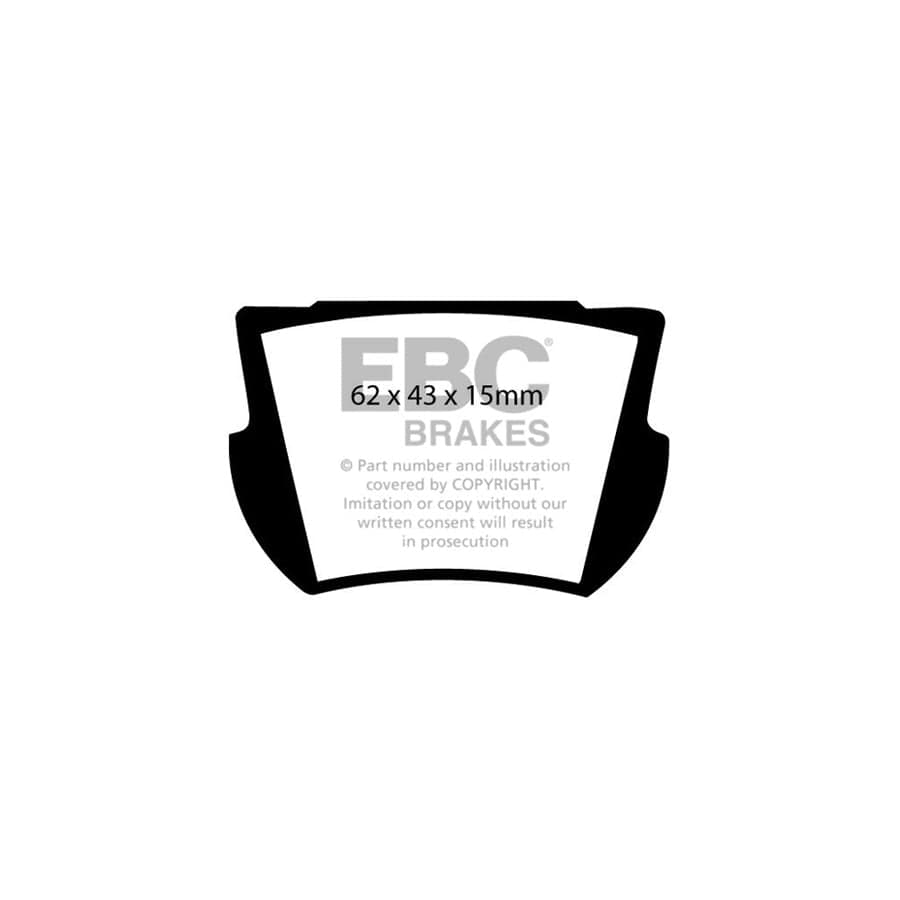 EBC PDKR526 Lotus 3 Ultimax Rear Brake Pad & Plain Disc Kit - Girling/TRW Caliper 2 | ML Performance UK Car Parts