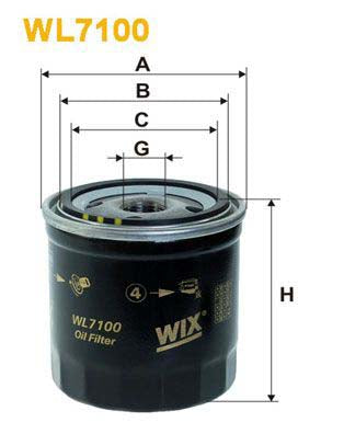 WIX Filters WL7100 Oil Filter