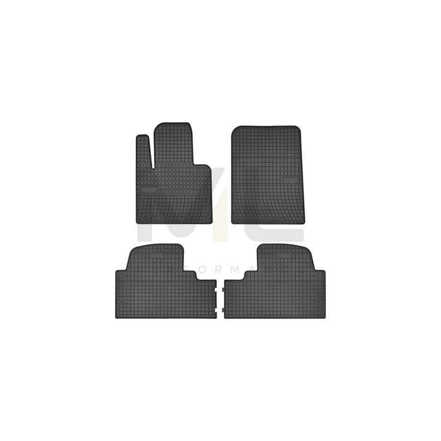 FROGUM Tailored 546047 Floor mat set Elastomer, Front and Rear, Quantity: 4, Black | ML Performance Car Parts