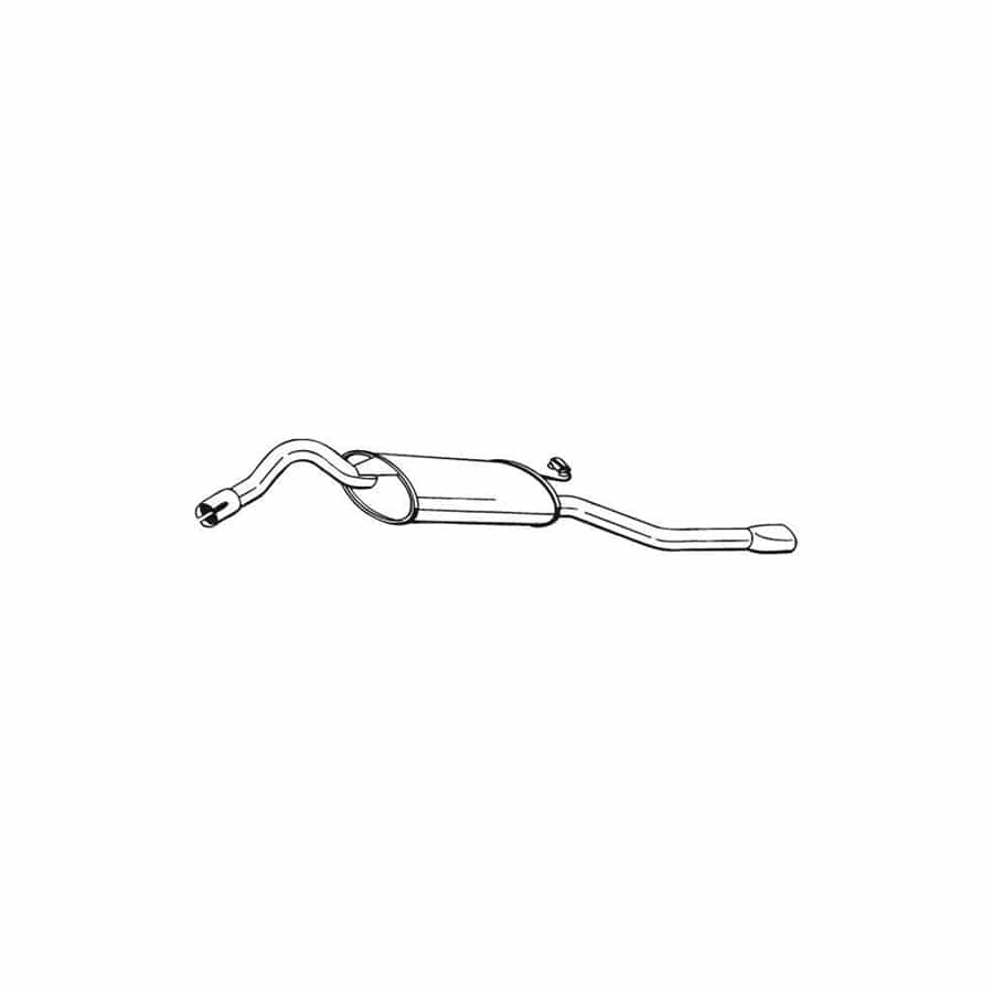 Bosal 280-655 Rear Silencer For Skoda Felicia