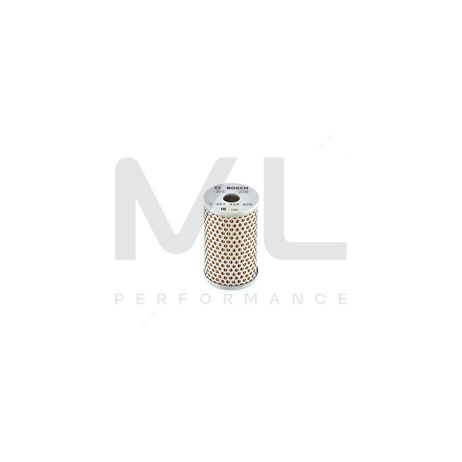 BOSCH Element Oil Filter 1457429820 [ P 9820 ] | ML Car Parts UK | ML Performance