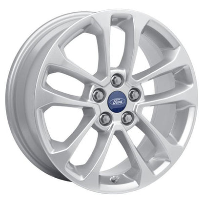 GENUINE FORD 2402423 KUGA ALLOY WHEEL 17" 5 X 2-SPOKE DESIGN, SHADOW SILVER | ML Performance UK