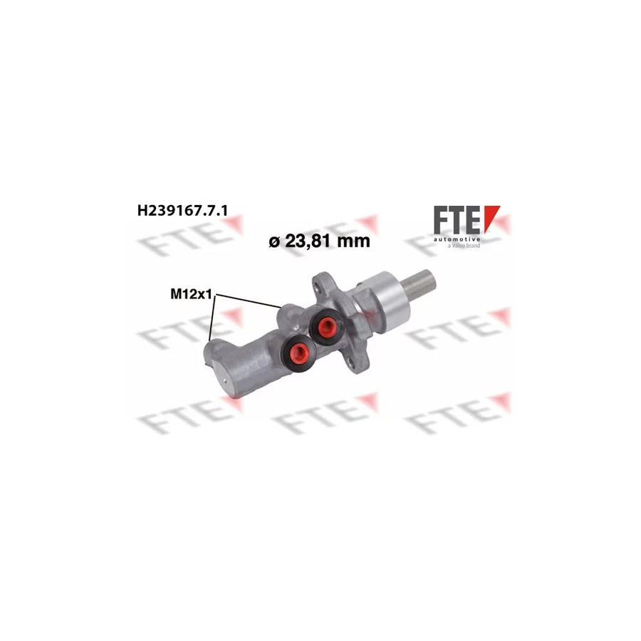 Fte H239167.7.1 Brake Master Cylinder For Smart Fortwo I Convertible (450) | ML Performance UK Car Parts