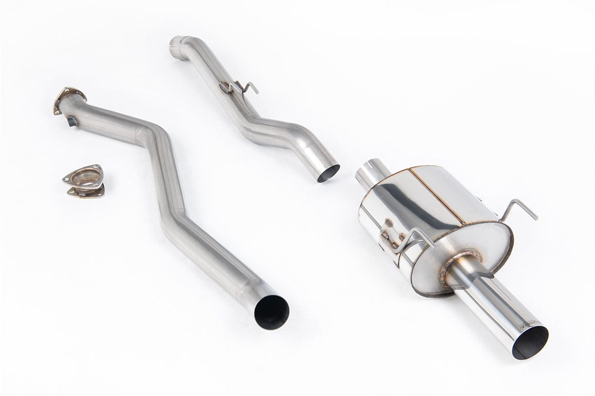 MillTek SSXHO274 Honda Integra Non-Resonated Cat-Back with Single Wall 3.5' Polished Tip