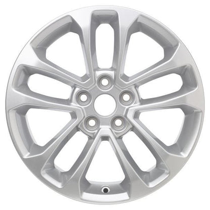 GENUINE FORD 2402423 x4 SET OF 4 KUGA ALLOY WHEEL 17" 5 X 2-SPOKE DESIGN, SHADOW SILVER 12/2019 - | ML Performance UK