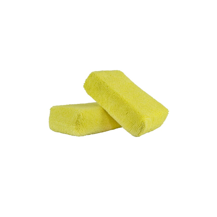 Chemical Guys Premium Grade Workhorse Microfiber Applicator Yellow | ML Performance UK Car Parts