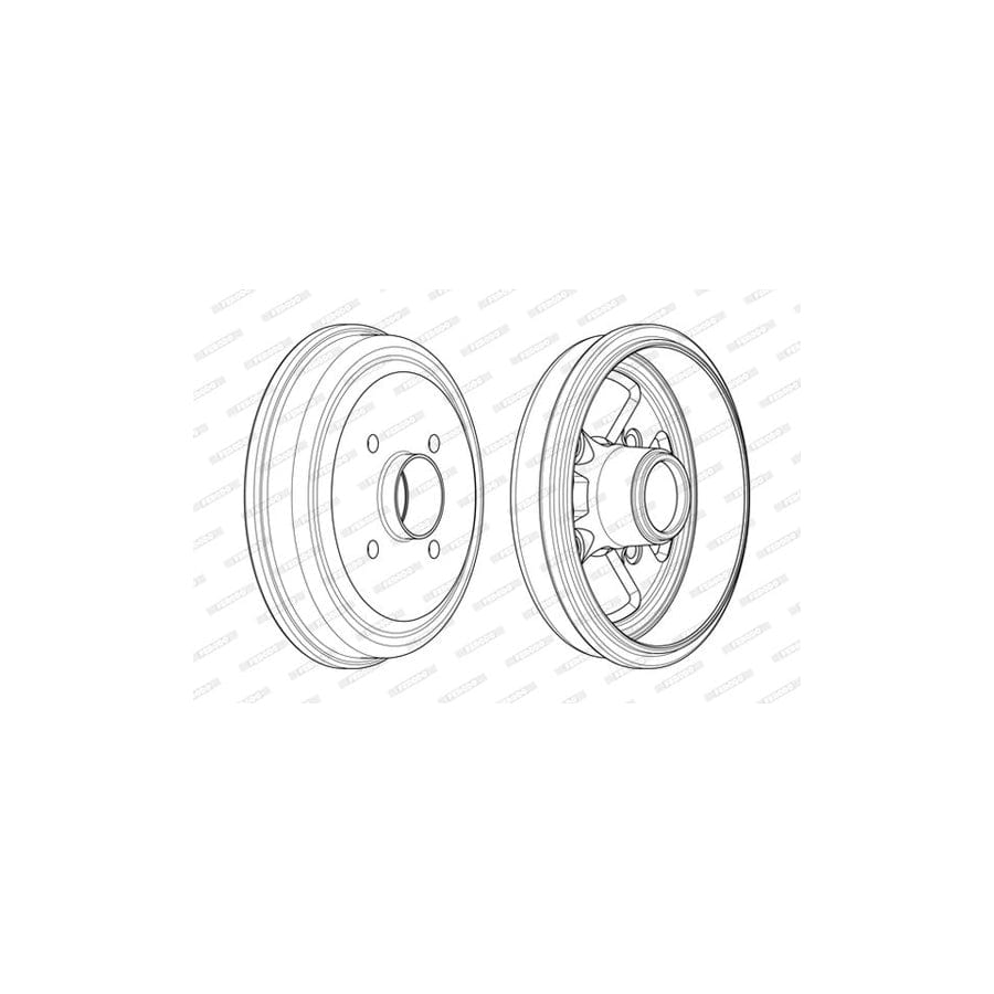 Ferodo Fsl973 Brake Pad Set Fuse Technology Not Prepared For Wear Indicator