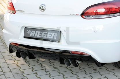 Rieger 00088085 VW 13 Mk3 Scirocco Rear Diffuser 3 | ML Performance UK Car Parts