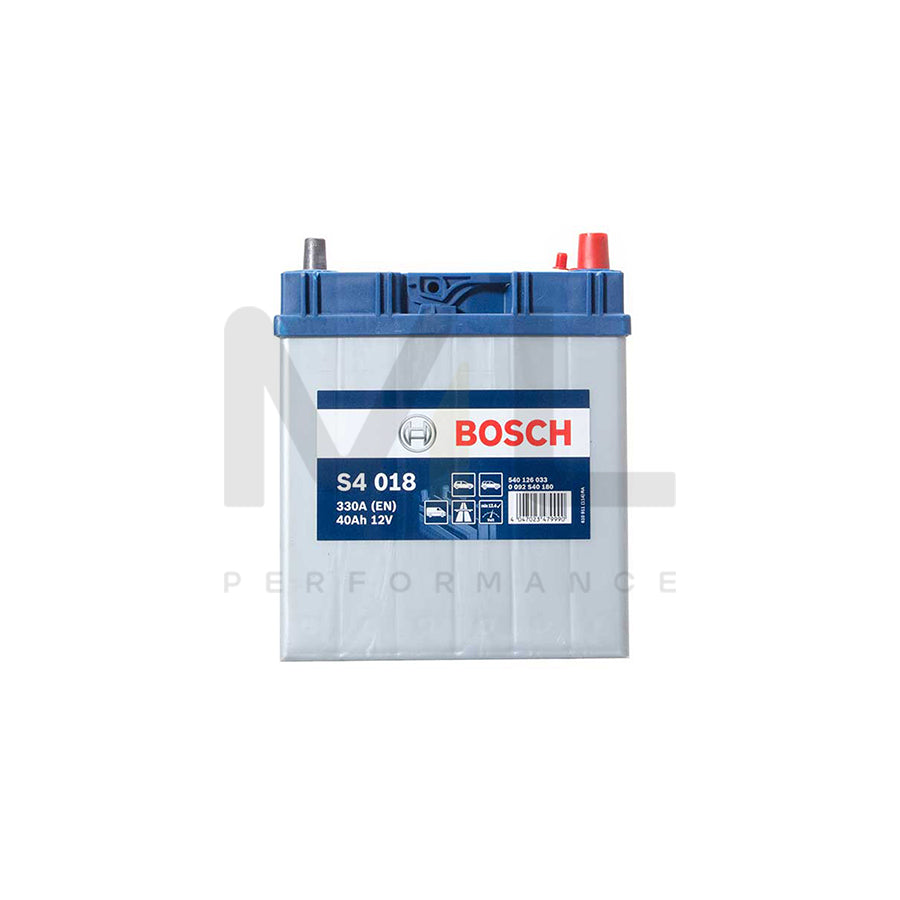 Bosch S4 Car Battery 054 4 Year Guarantee | ML Performance UK Car Parts