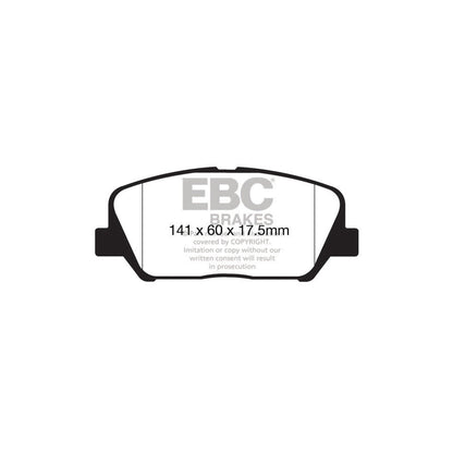 EBC DP22172 Hyundai Kia Greenstuff Front Brake Pads 2 | ML Performance UK Car Parts