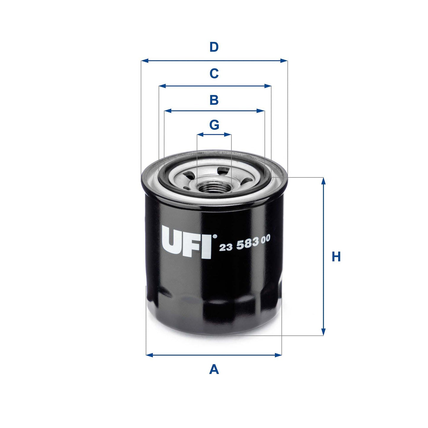 UFI 23.583.00 Oil Filter