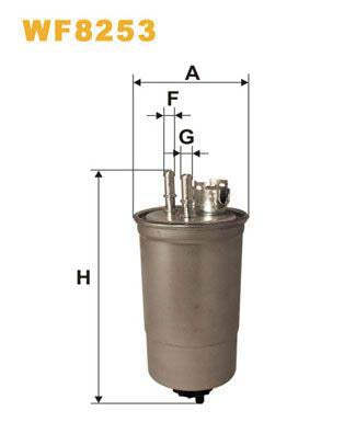 WIX Filters WF8253 Fuel Filter For Fiat Marea