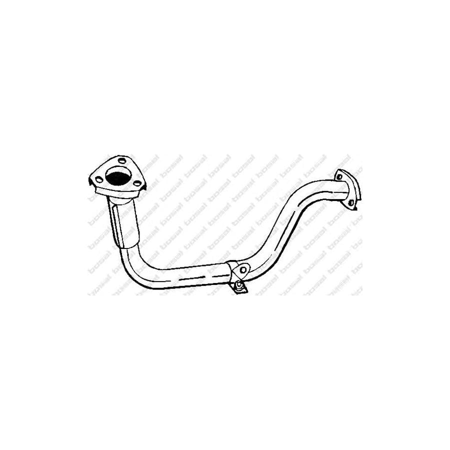 Bosal 788-811 Exhaust Pipe For Peugeot 205