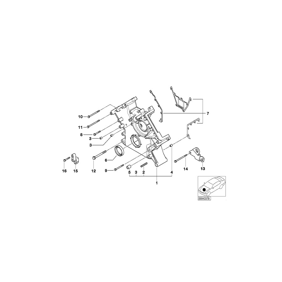 Genuine BMW 11140001187 E39 E52 Gasket Steel (Inc. M5 & Z8) | ML Performance UK Car Parts