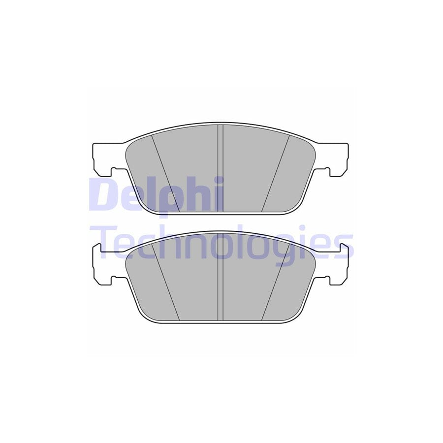 Delphi Lp3672 Brake Pad Set