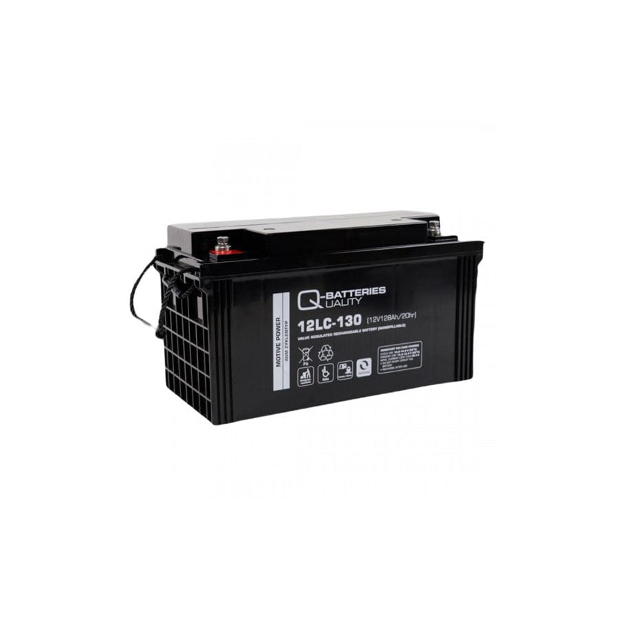 Q-Batteries 12LC130 / 12V 128Ah Lead acid battery Cycle type AGM Deep Cycle VRLA | ML Performance UK Car Parts