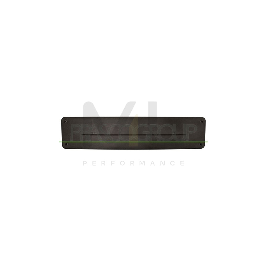 PRASCO ME0291539 Number plate holder suitable for MERCEDES-BENZ C-Class Front, Black, frameless | ML Performance Car Parts