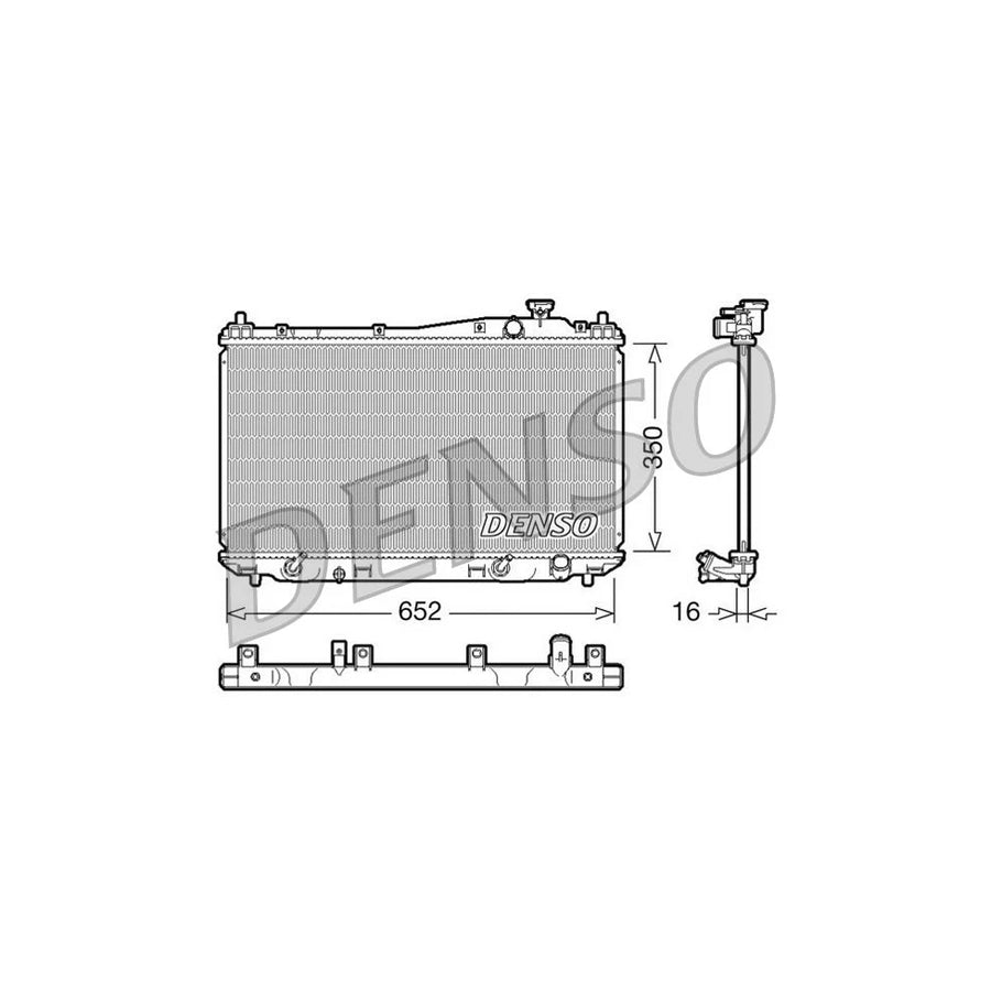 Denso DRM40019 Drm40019 Engine Radiator For Honda Civic | ML Performance UK