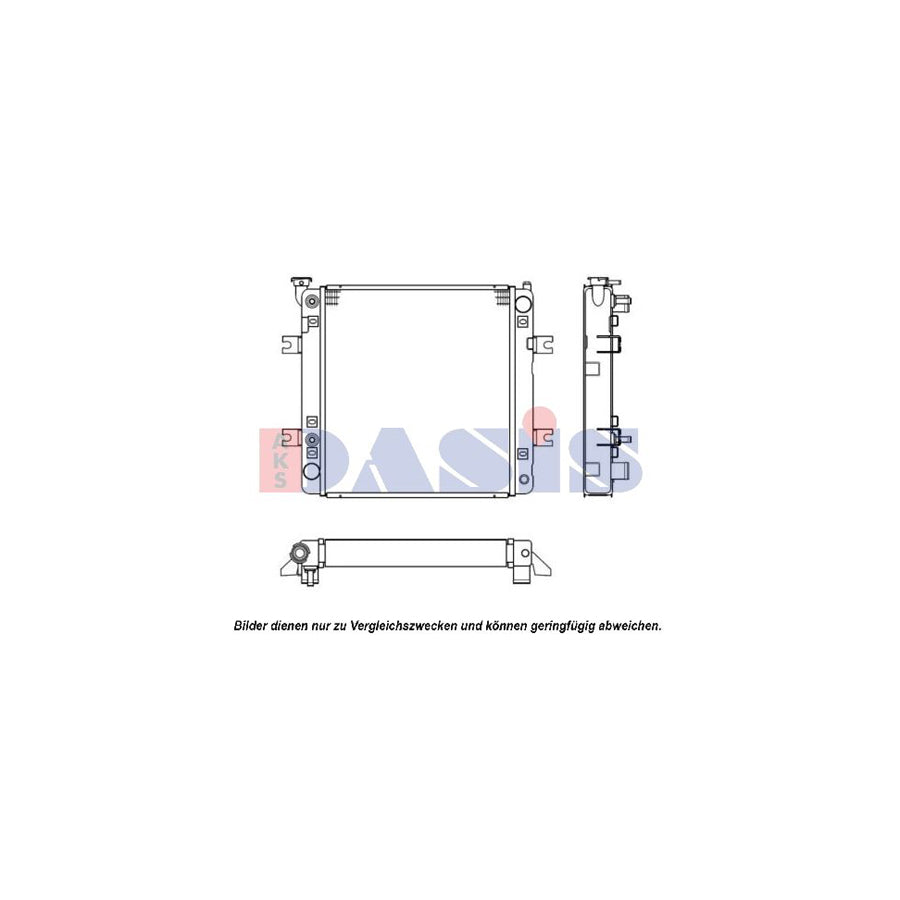 AKS Dasis 430024N Engine Radiator | ML Performance UK