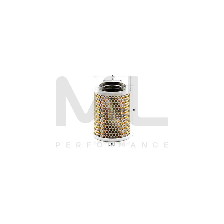 MANN-FILTER C 1392 Air Filter Filter Insert | ML Performance Car Parts