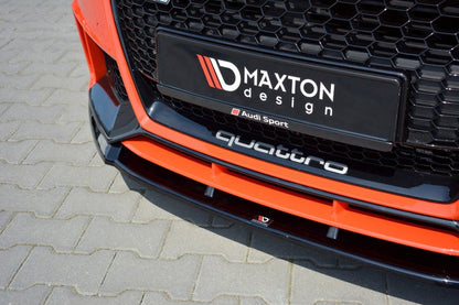 Maxton Design Audi TT RS 8S Front Splitter V.2