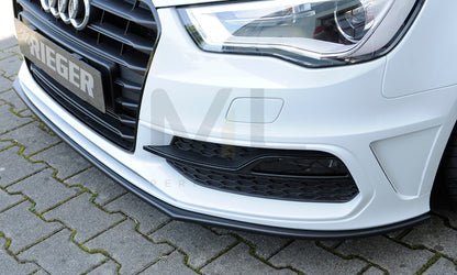 Rieger 00056795 Audi 8V Front Splitter (A3 & S3) 2 | ML Performance UK Car Parts