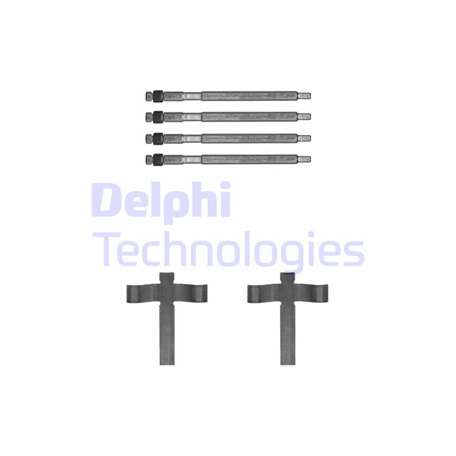 Delphi Lx0707 Accessory Kit, Disc Brake Pads