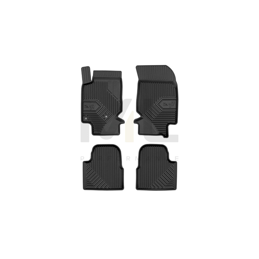 FROGUM Tailored, No.77 77409828 Floor mat set Elastomer, Front and Rear, Quantity: 4, Black | ML Performance Car Parts