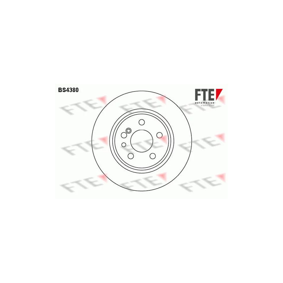 Fte BS4380 Brake Disc Suitable For Mercedes-Benz S-Class | ML Performance UK Car Parts