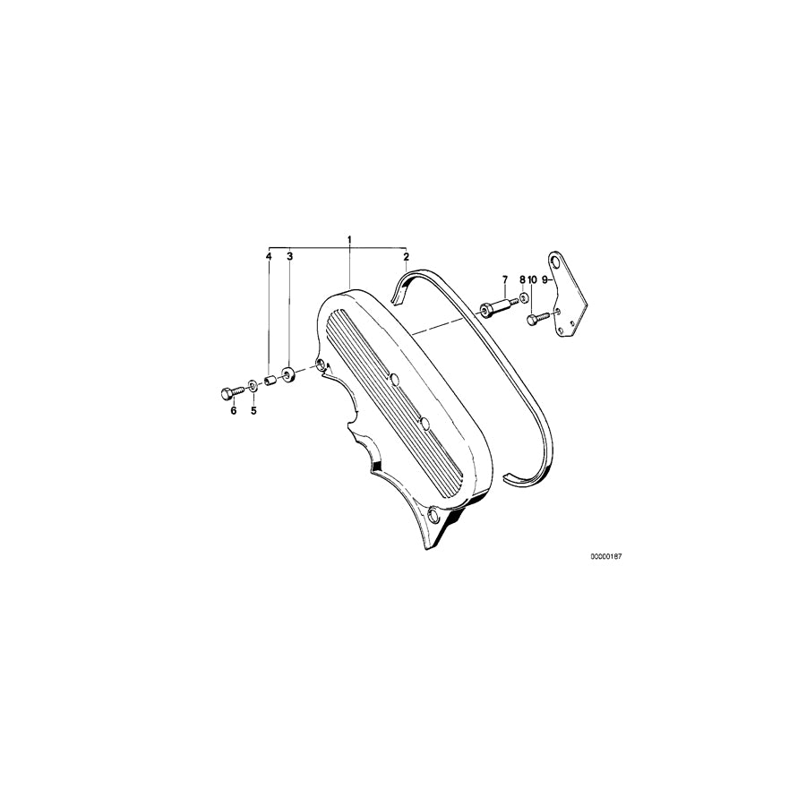 Genuine BMW 11141288689 E30 E34 E28 Washer 40/8,5 (Inc. 324td, 524td & 324d) | ML Performance UK Car Parts