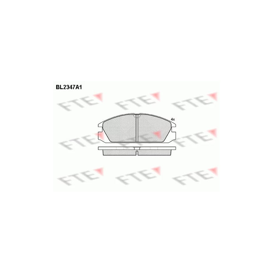 Fte BL2347A1 Brake Pad Set | ML Performance UK Car Parts