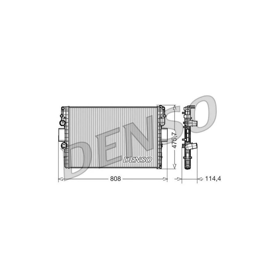 Denso DRM12010 Drm12010 Engine Radiator For Iveco Daily | ML Performance UK