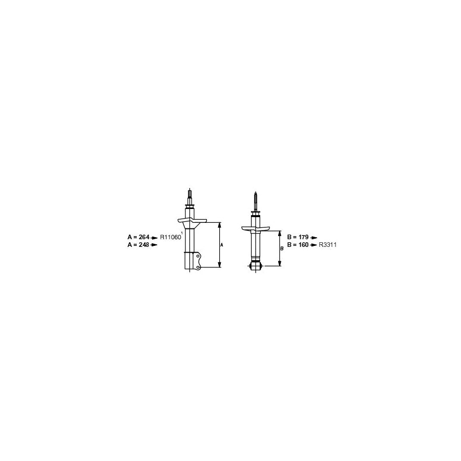 Monroe R3311 Shock Absorber