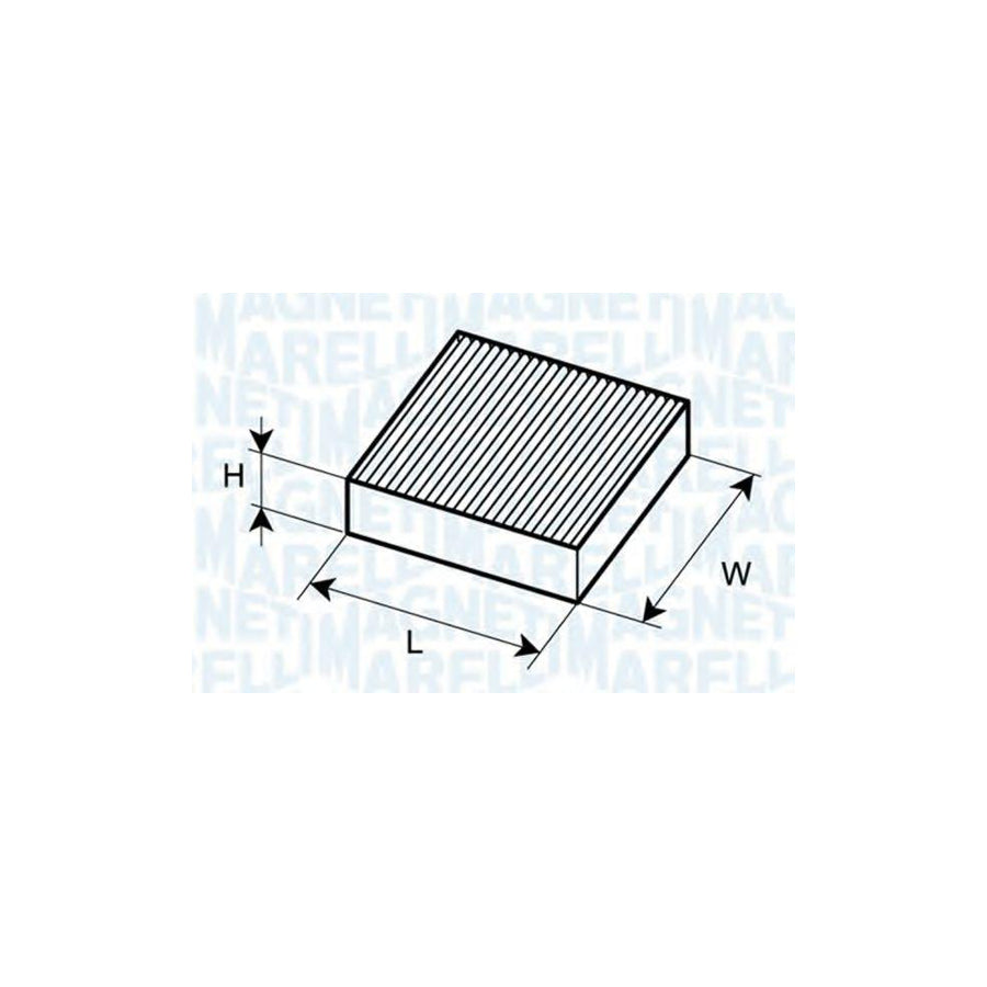 MAGNETI MARELLI 350203061930 Pollen Filter | ML Performance UK Car Parts