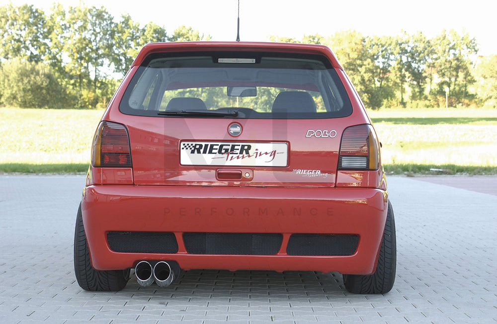 Rieger 00047055 VW 6N Polo Mk4 Rear Bumper 2 | ML Performance UK Car Parts