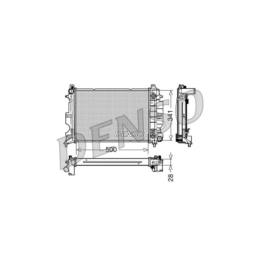 Denso DRM25013 Drm25013 Engine Radiator | ML Performance UK