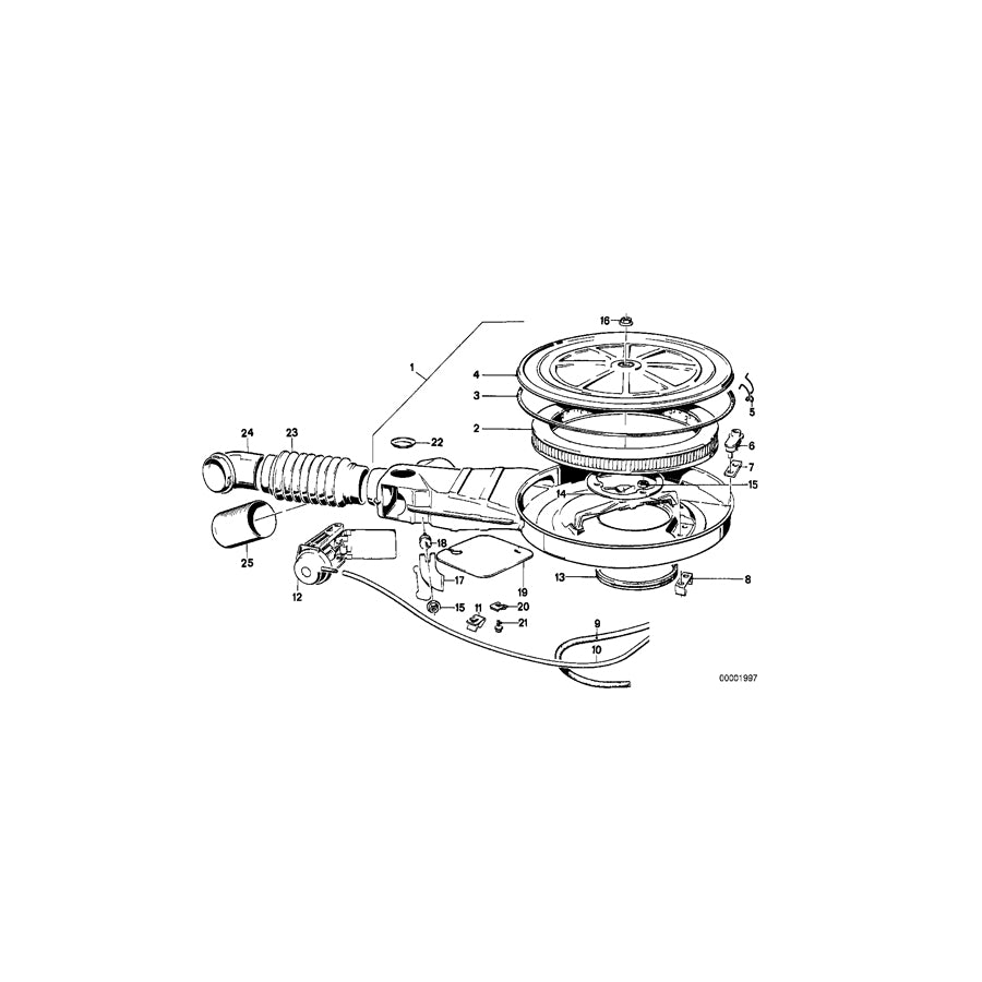 Genuine BMW 11141277070 E30 E12 E21 Support (Inc. 315, 316 & 518) | ML Performance UK Car Parts