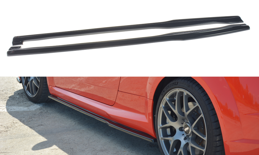 Maxton Design AU-TT-3-RS-SD1T Side Skirts Diffusers Audi TT RS 8S | ML Performance UK Car Parts