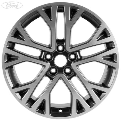 GENUINE FORD 2402429 KUGA ALLOY WHEEL 18" 5 X 2-SPOKE Y DESIGN, GLASS MAGNETIC | ML Performance UK