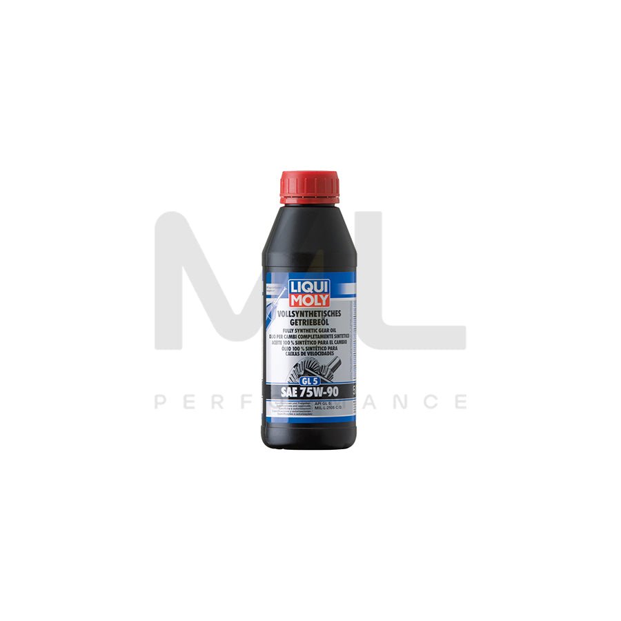 Liqui Moly Fully Synthetic Gear Oil GL5 SAE 75W 90 60l