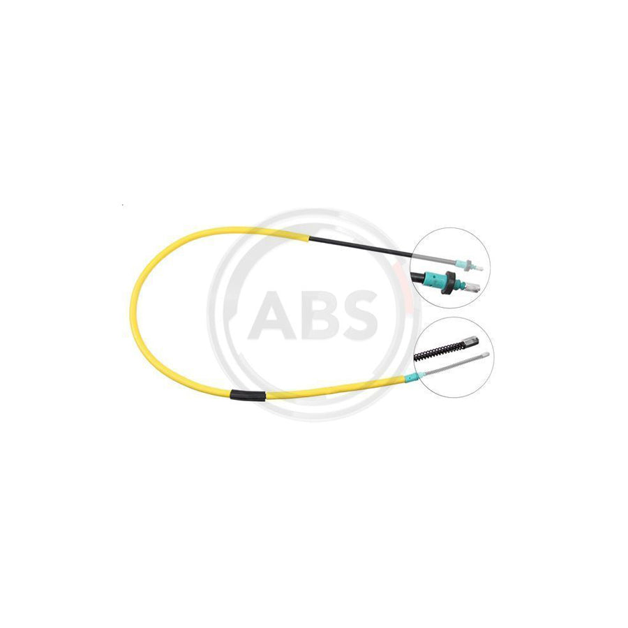 A.B.S. K19707 Hand Brake Cable For Renault Modus / Grand Modus (F, Jp)