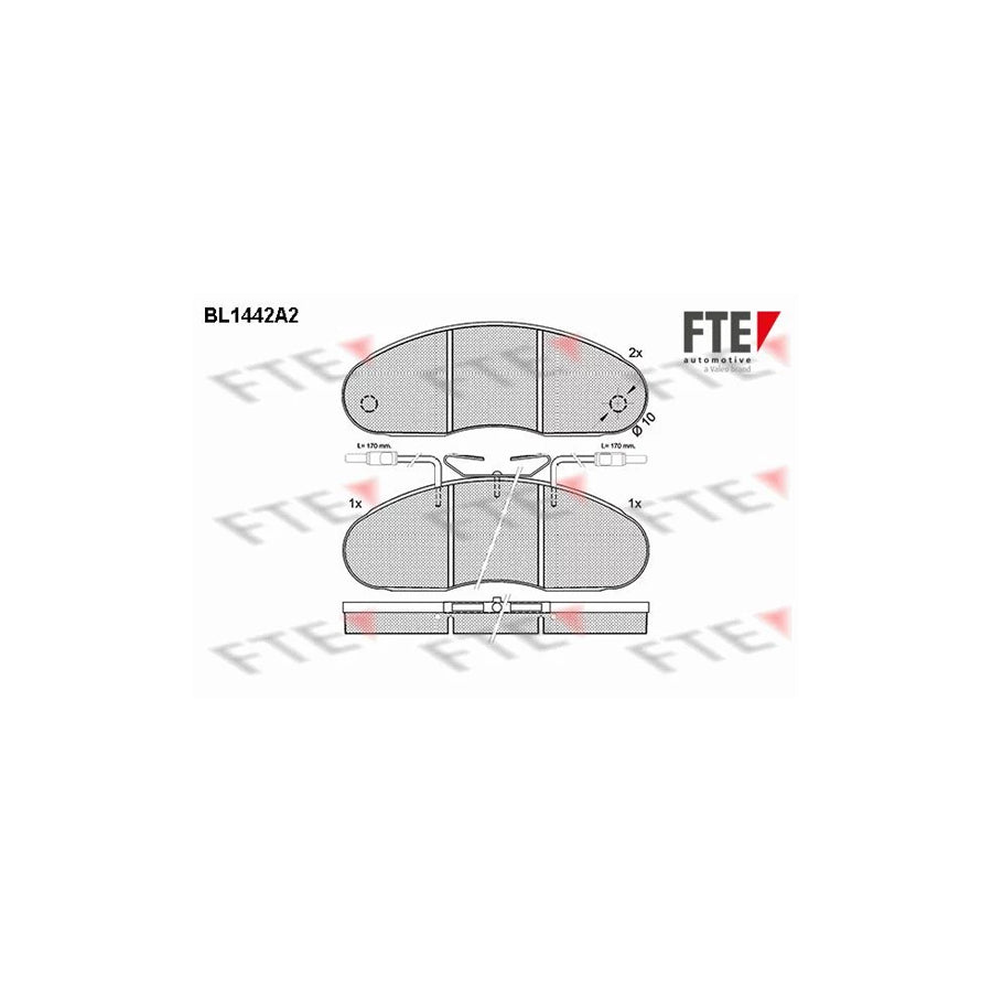 Fte BL1442A2 Brake Pad Set | ML Performance UK Car Parts