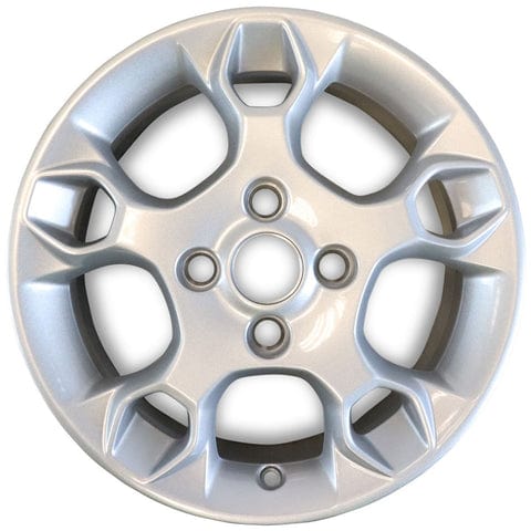 GENUINE FORD 2237349 FIESTA ALLOY WHEEL 15" 5-SPOKE Y DESIGN, SILVER, 2008 - 2012 | ML Performance UK