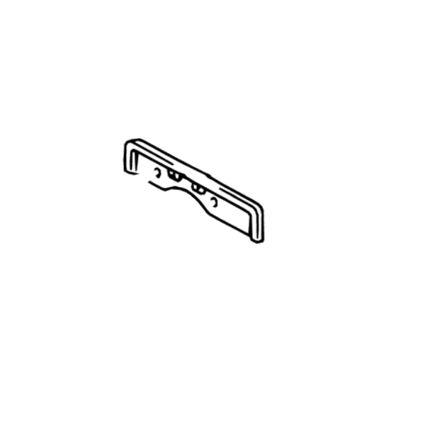 Genuine Lexus 52114-53010 IS Phase 1 Number Plate Bracket