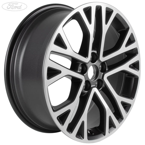 GENUINE FORD 2402429 KUGA ALLOY WHEEL 18" 5 X 2-SPOKE Y DESIGN, GLASS MAGNETIC | ML Performance UK