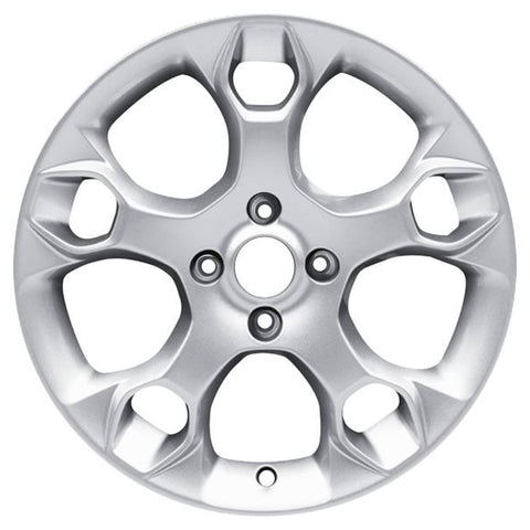 GENUINE FORD 2237349 FIESTA ALLOY WHEEL 15" 5-SPOKE Y DESIGN, SILVER, 2008 - 2012 | ML Performance UK