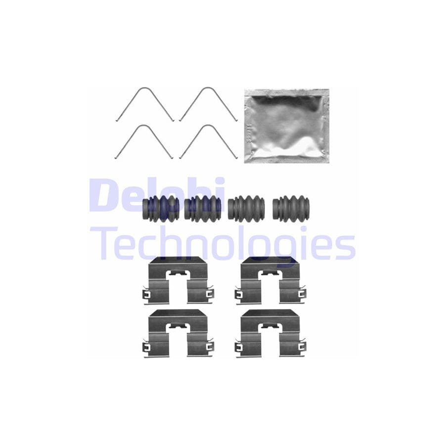 Delphi Lx0706 Accessory Kit, Disc Brake Pads