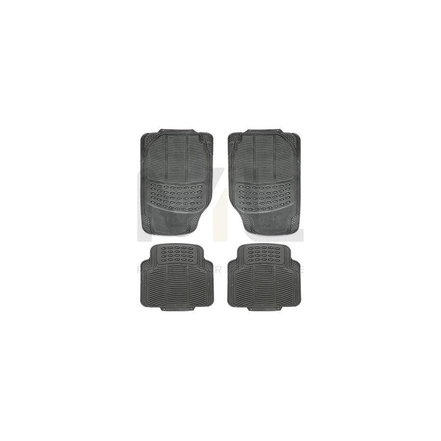 VIRAGE Universal fit 93-011 Floor mat set Elastomer, Front and Rear, Quantity: 4, Black | ML Performance Car Parts